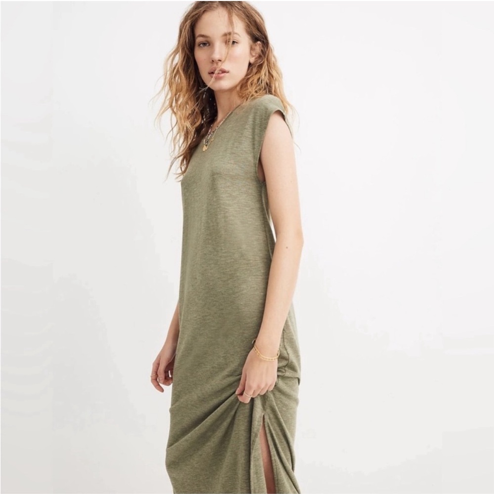 Madewell Maxi T shirt dress